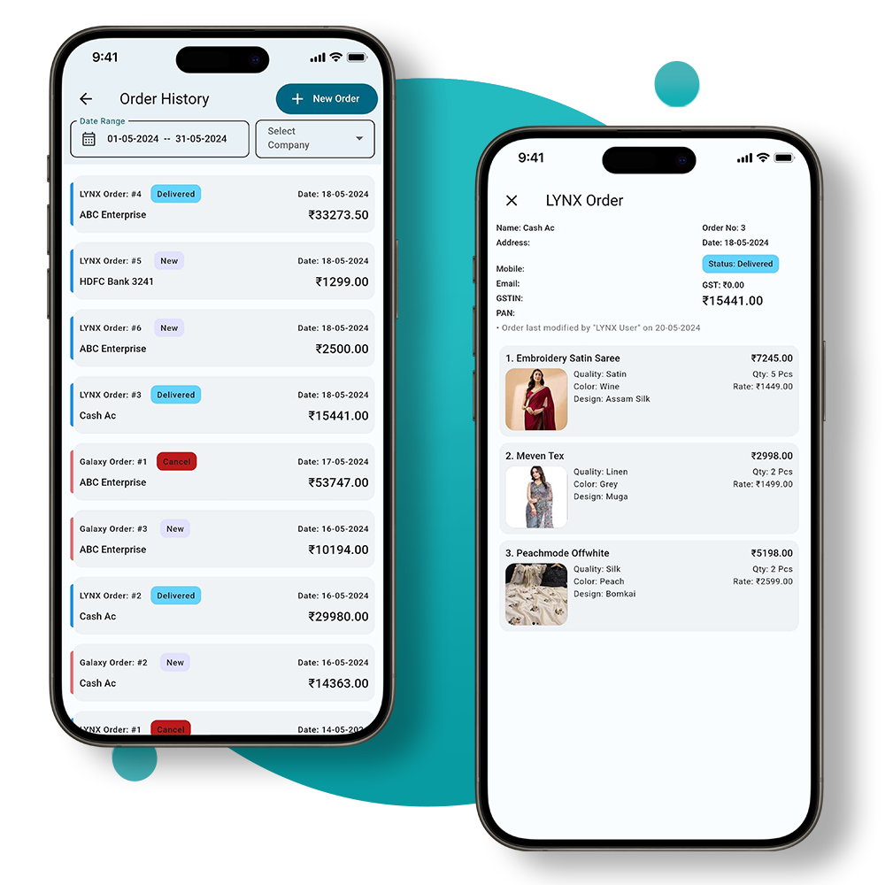 TexTrade Order management