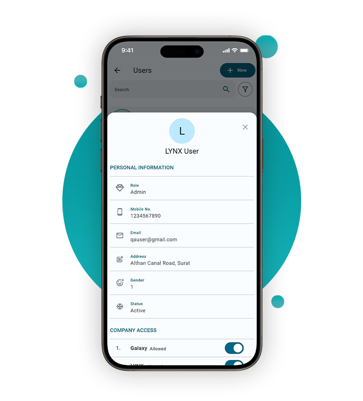 TexTrade User management